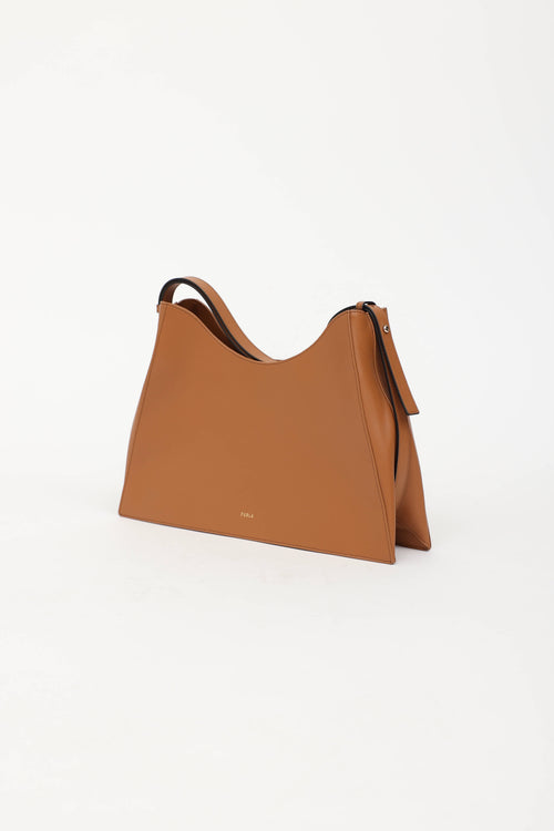 Furla Leather Nuvola Shoulder Bag