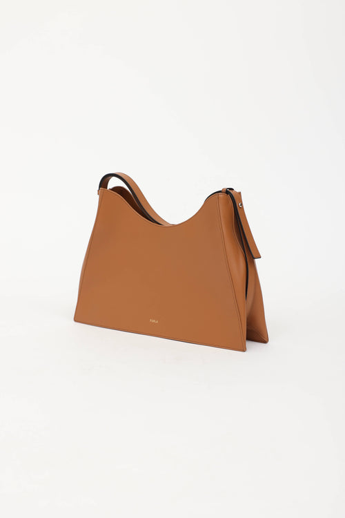 Furla Leather Nuvola Shoulder Bag