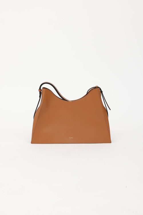Furla Leather Nuvola Shoulder Bag