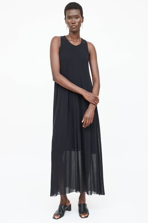 Fuzzi Sheer Maxi Dress