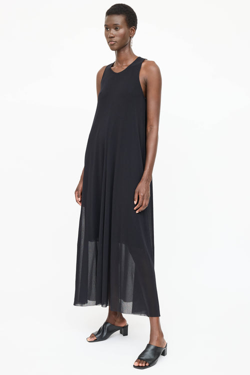 Fuzzi Sheer Maxi Dress