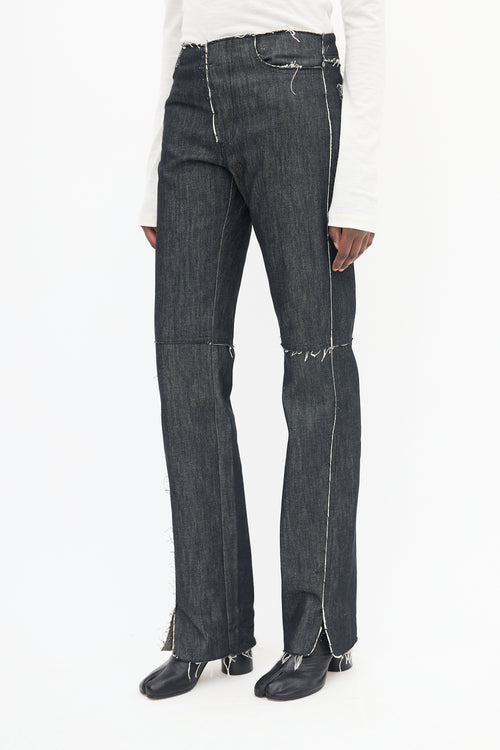 Gabriela Coll Garments Raw Denim No. 155 Distressed Jeans