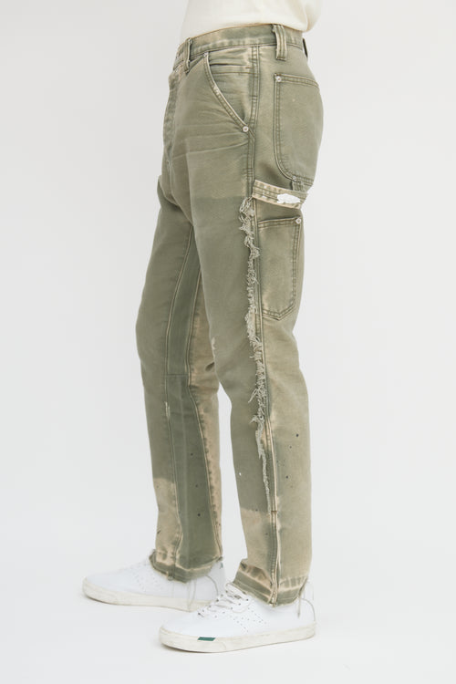 Gallery Dept. Splatter Carpenter Flare Jeans