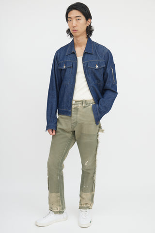 Gallery Dept. Splatter Carpenter Flare Jeans