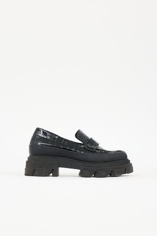 Ganni Patent Belly Loafer