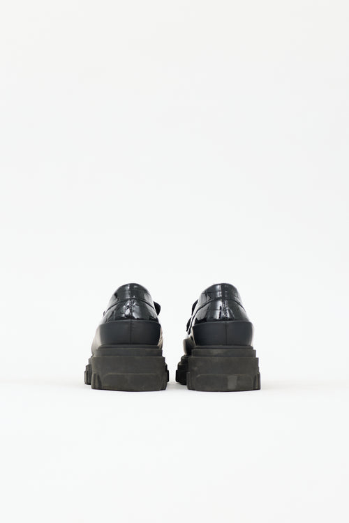 Ganni Patent Belly Loafer