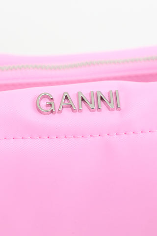 Ganni Nylon Pillow Bag