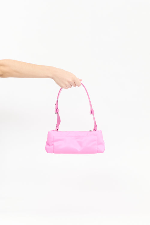 Ganni Nylon Pillow Bag