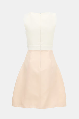 Giambattista Valli Two Tone Midi Dress