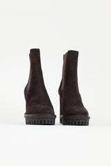 Gianvito Rossi Suede Barry Boot