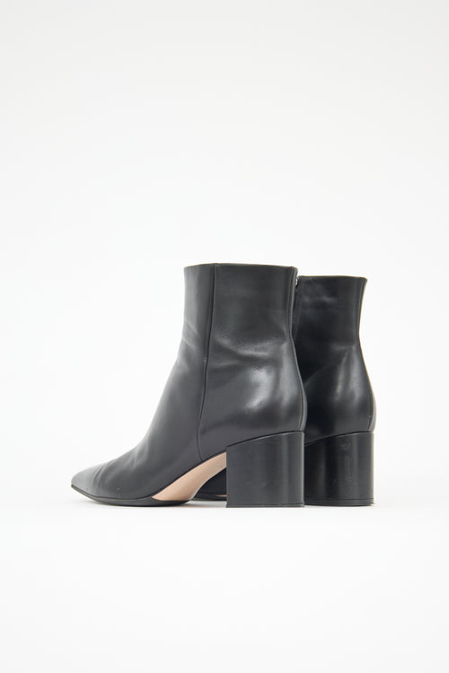 Gianvito Rossi Leather Ankle Boot