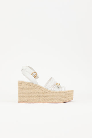 Gianvito Rossi Solana Espadrille Wedge