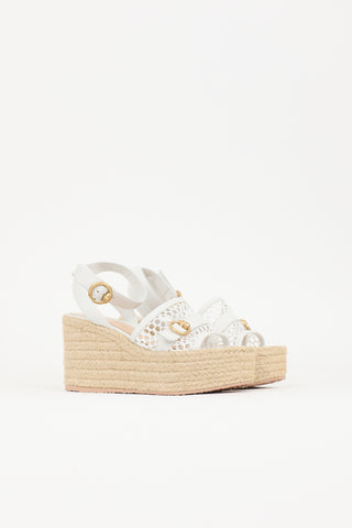 Gianvito Rossi Solana Espadrille Wedge