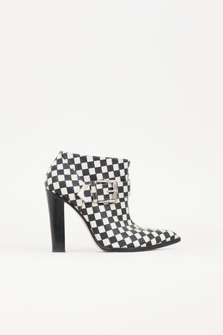 Gianvito Rossi X Altuzarra Checkered Boot