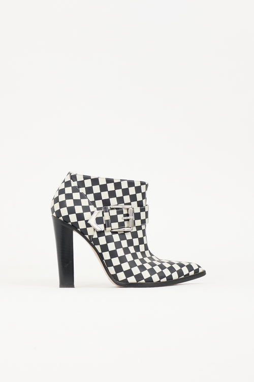 Gianvito Rossi X Altuzarra Checkered Boot