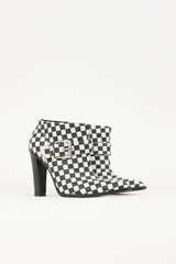 Gianvito Rossi X Altuzarra Checkered Boot