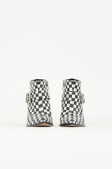 Gianvito Rossi X Altuzarra Checkered Boot
