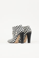 Gianvito Rossi X Altuzarra Checkered Boot