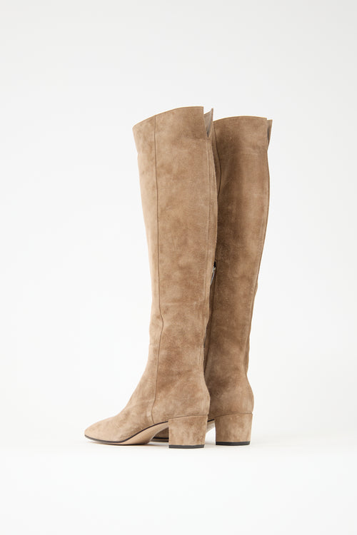 Gianvito Rossi Suede Joelle Boot