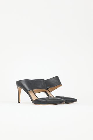 Gianvito Rossi Leather Mule