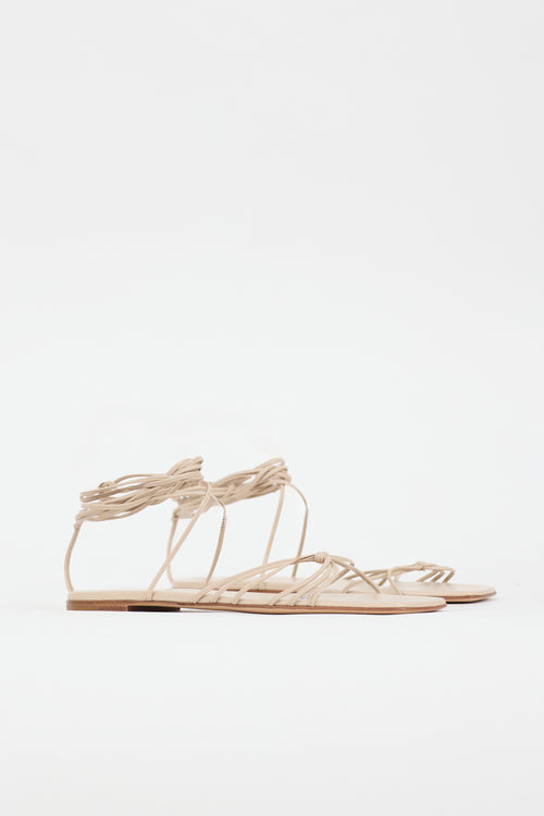 Gianvito Rossi Leather Sylvie Sandal
