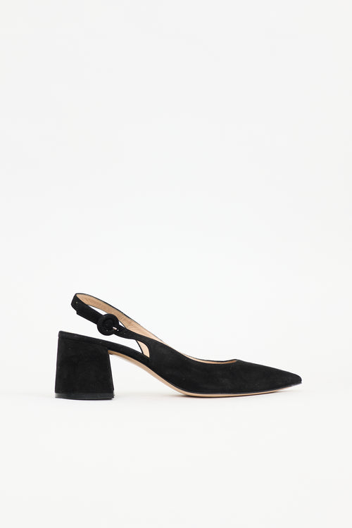 Gianvito Rossi Suede Amee Heel