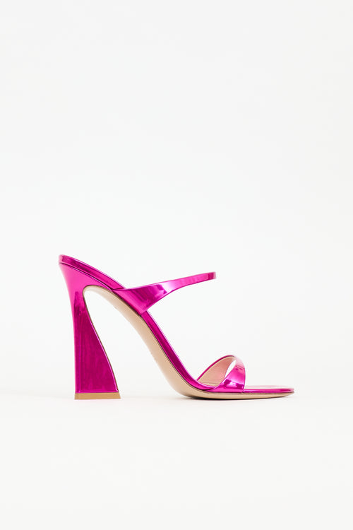 Gianvito Rossi Leather Aura Sandal