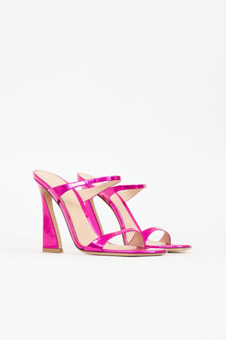Gianvito Rossi Leather Aura Sandal