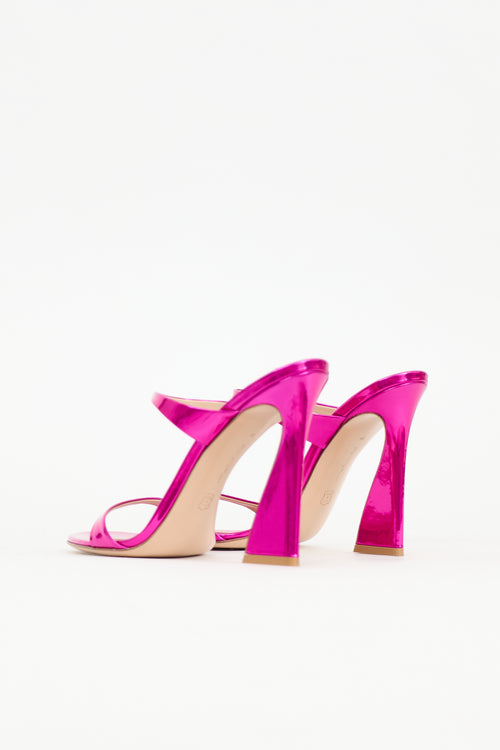 Gianvito Rossi Leather Aura Sandal