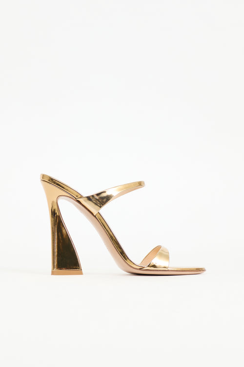 Gianvito Rossi Leather Aura Sandal