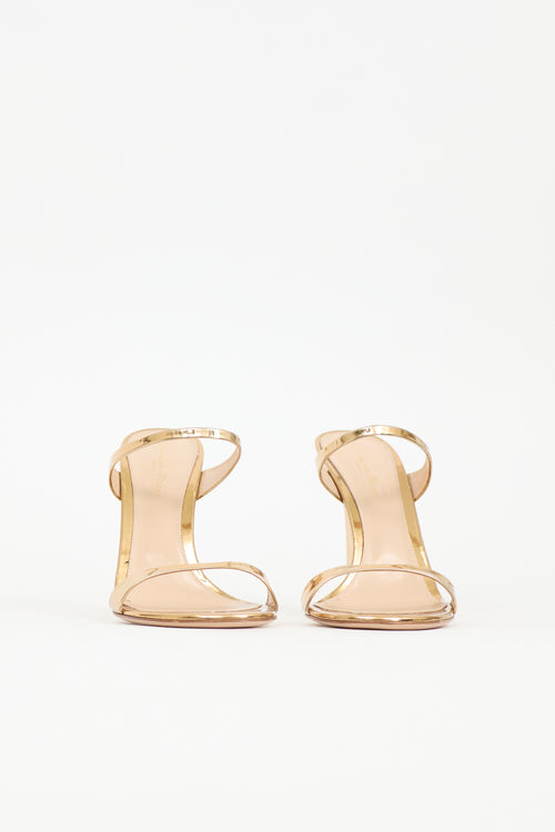 Gianvito Rossi Leather Aura Sandal