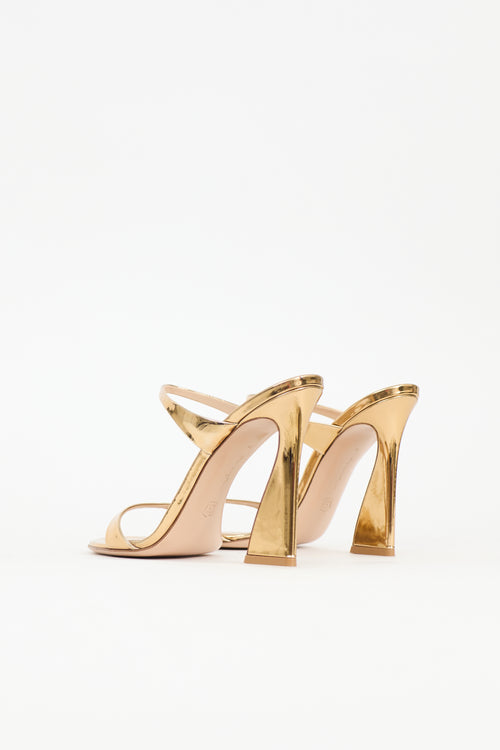Gianvito Rossi Leather Aura Sandal