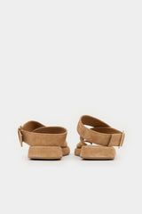 GIA/RHW Suede Cross Strap  Sandal
