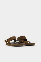 GIA/RHW Suede Cross Strap  Sandal
