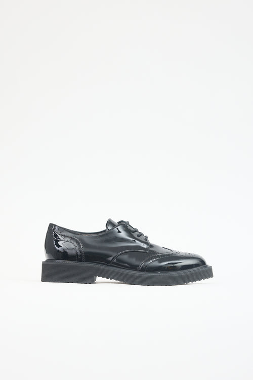 Giuseppe Zanotti Patent Hilary Brogue Derby