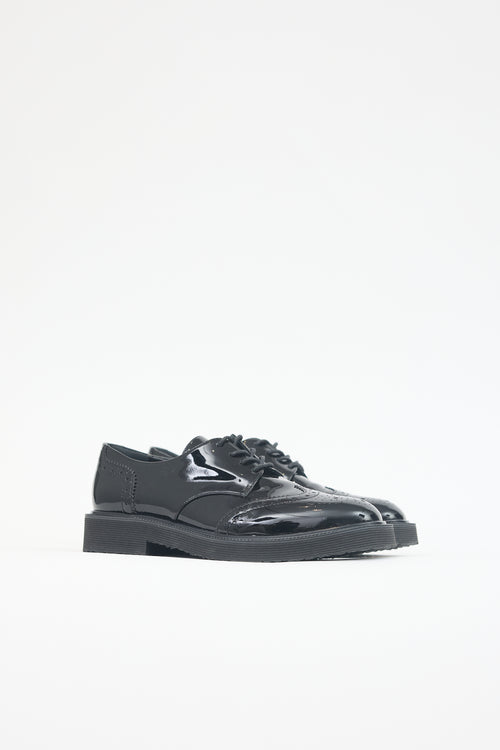 Giuseppe Zanotti Patent Hilary Brogue Derby