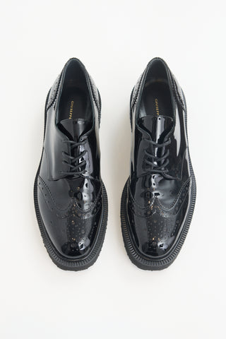 Giuseppe Zanotti Patent Hilary Brogue Derby