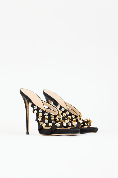 Giuseppe Zanotti Crystal Camilla Sandal