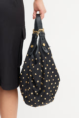 Givenchy 2009 Studded Sacca Shoulder Bag