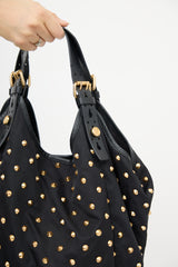 Givenchy 2009 Studded Sacca Shoulder Bag