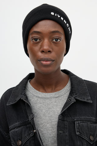 Givenchy Wool Logo Beanie