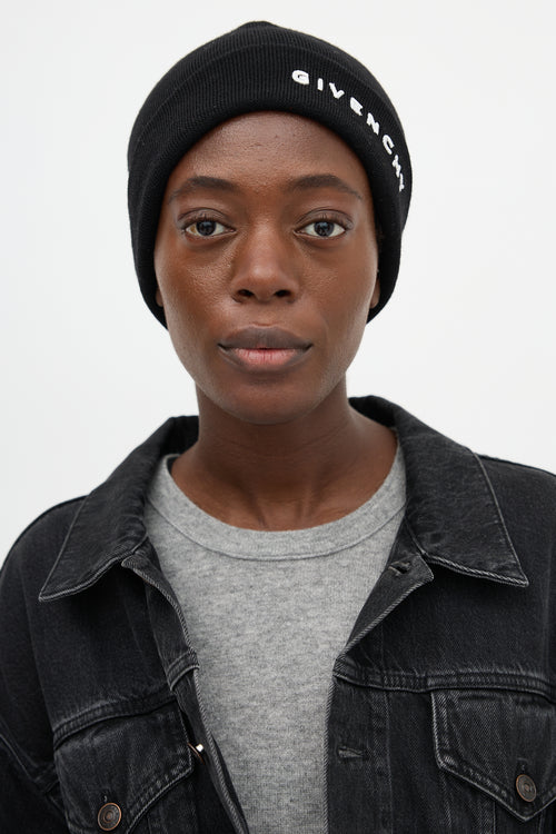 Givenchy Wool Logo Beanie
