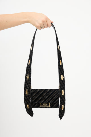 Givenchy 2019 Velvet Stripe Nano Eden Bag