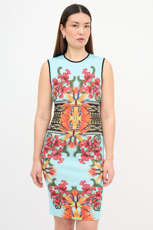 Givenchy Knit Jersey Printed Dress