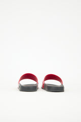 Givenchy Rubber Logo Slide
