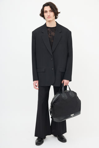 Givenchy Leather & Nylon Nightingale Bag