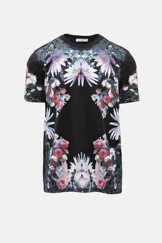 Givenchy 2014 Floral Kaleidoscope T-Shirt