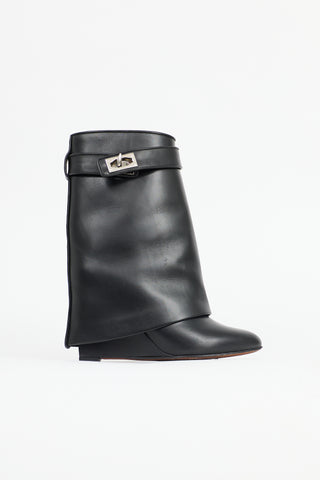 Givenchy Leather Shark Ankle Boot