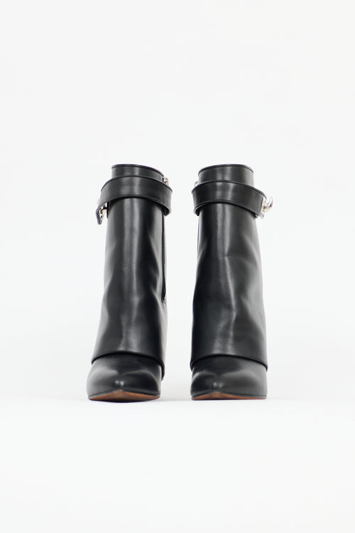 Givenchy Leather Shark Ankle Boot