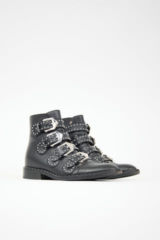 Givenchy Leather Studded Ankle Boot